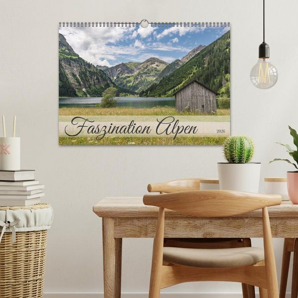 Produktbild: Faszination Alpen (Wandkalender 2026 DIN A3 quer), CALVENDO Monatskalender