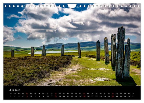 Produktbild: Schottlands Inseln (Wandkalender 2026 DIN A4 quer), CALVENDO Monatskalender