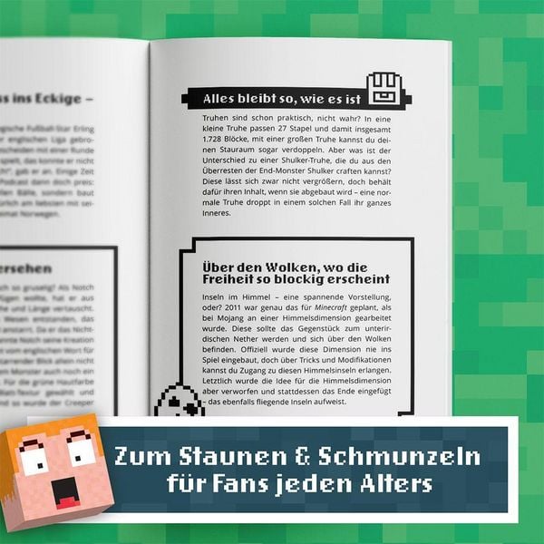 Produktbild: Unn&uuml;tzes Wissen f&uuml;r Minecrafter &ndash; Die inoffizielle Sammlung