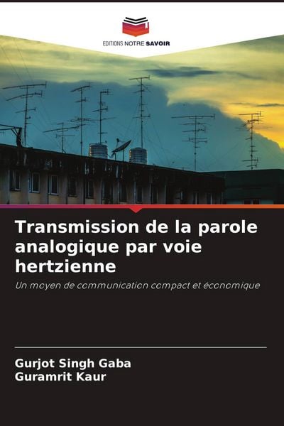 Produktbild: Transmission de la parole analogique par voie hertzienne