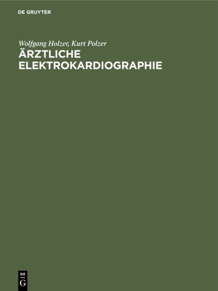 Produktbild: &Auml;rztliche Elektrokardiographie