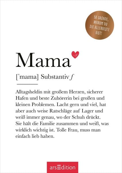 Produktbild: Mama (Substantiv, f)