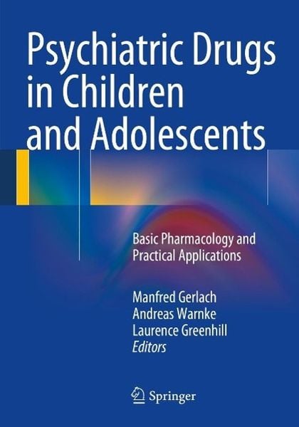 Produktbild: Psychiatric Drugs in Children and Adolescents