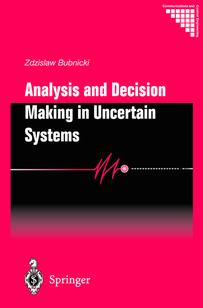 Produktbild: Analysis and Decision Making in Uncertain Systems