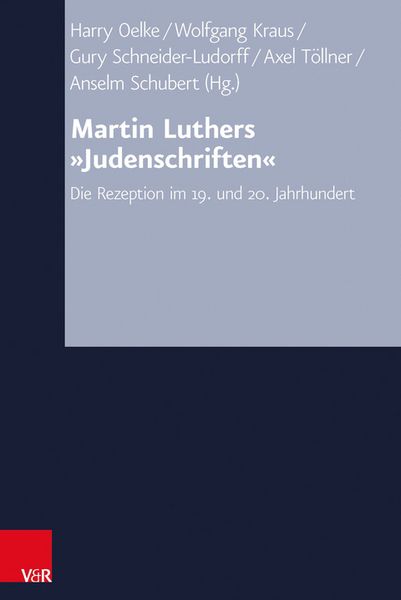 Produktbild: Martin Luthers &raquo;Judenschriften&laquo;