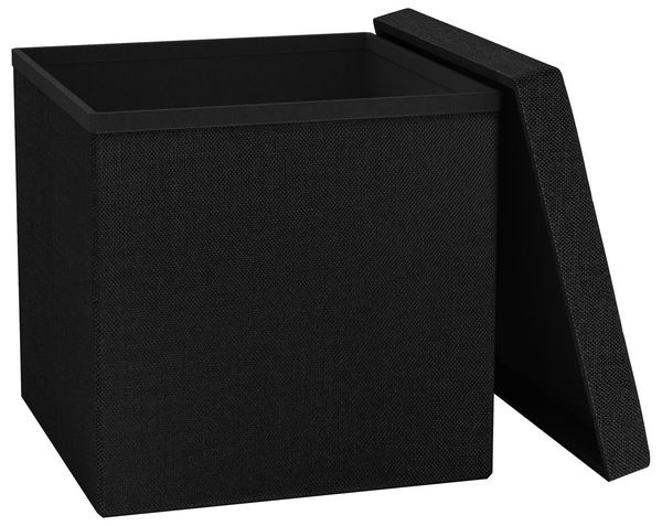 Produktbild: Stoff Sitztruhe Sitzbank Truhe Box Hocker Boxas