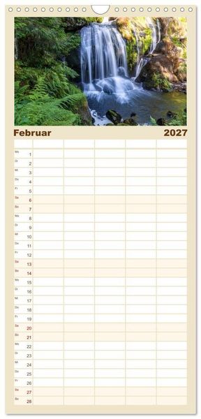 Produktbild: Familienplaner 2027 - Schwarzwald - Ferienregion Kinzigtal mit 5 Spalten (Wandkalender, 21 x 45 cm) CALVENDO
