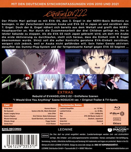 Produktbild: Evangelion: 2.22 - You can (not) advance.