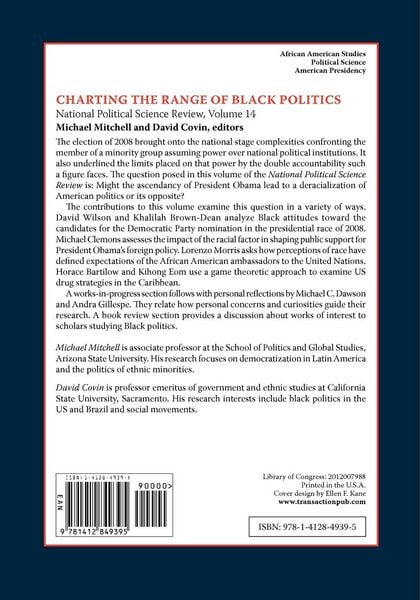 Produktbild: Charting the Range of Black Politics