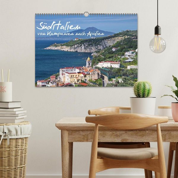 Produktbild: S&uuml;ditalien - Von Kampanien nach Apulien (Wandkalender 2026 DIN A3 quer), CALVENDO Monatskalender