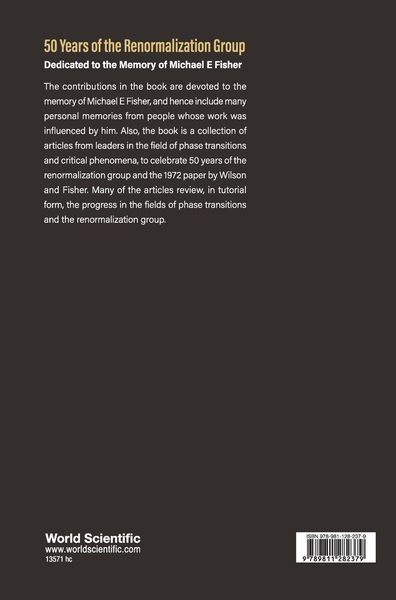 Produktbild: 50 Years Of The Renormalization Group