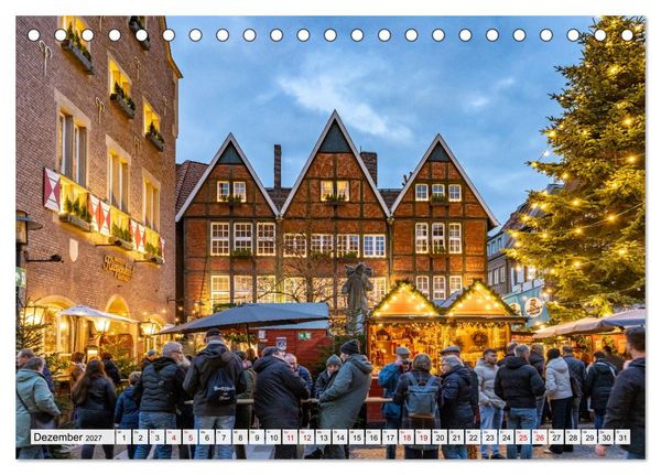 Produktbild: Lebenswertes M&uuml;nster (Tischkalender 2027 DIN A5 quer), CALVENDO Monatskalender