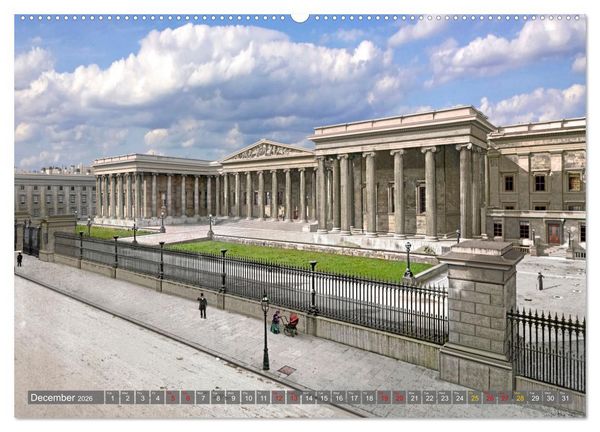 Produktbild: London around 1890-1900 - photos restored and colourised (Wall Calendar 2026 DIN A2 landscape), CALVENDO 12 Month Wall Calendar