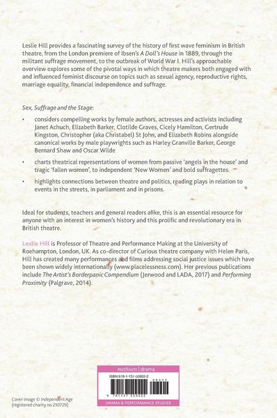 Produktbild: Sex, Suffrage and the Stage