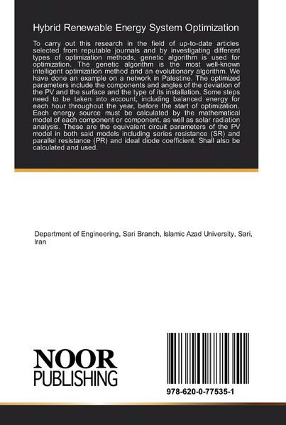 Produktbild: Hybrid Renewable Energy System Optimization