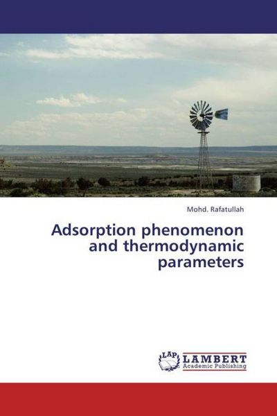 Produktbild: Rafatullah, M: Adsorption phenomenon and thermodynamic param