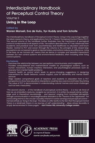 Produktbild: The Interdisciplinary Handbook of Perceptual Control Theory,
