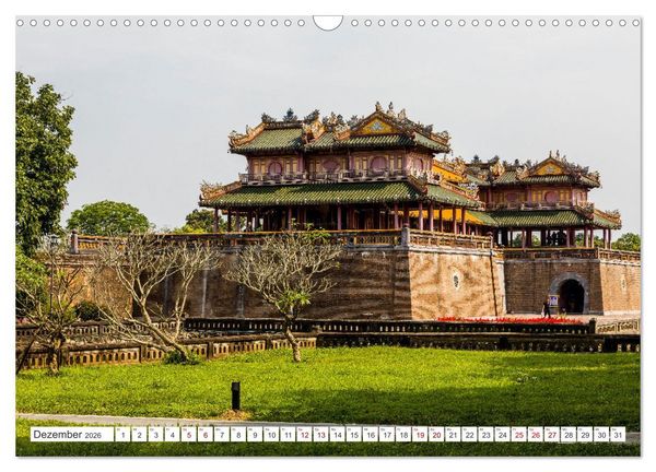 Produktbild: Hue alte Kaiserstadt Vietnams (Wandkalender 2026 DIN A3 quer), CALVENDO Monatskalender