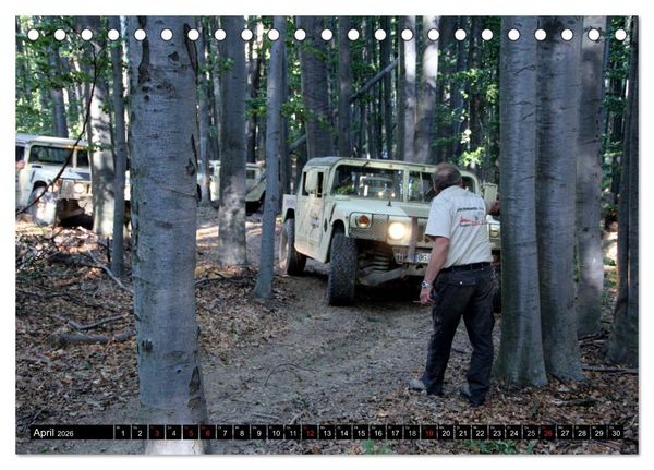 Produktbild: Hummer @ EnduRoMania (Tischkalender 2026 DIN A5 quer), CALVENDO Monatskalender