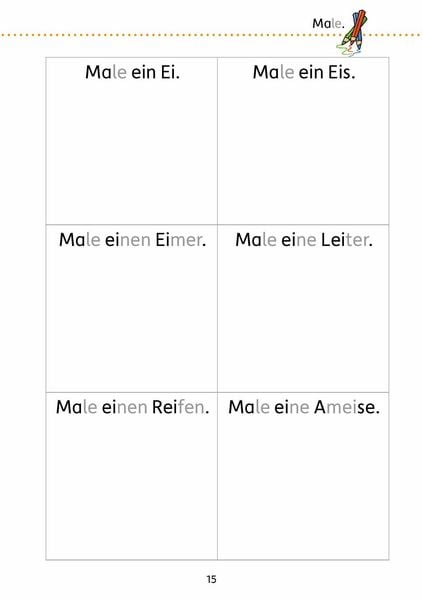 Produktbild: Mein &Uuml;bungsheft Lesen 1. Klasse - Vom Wort zum Satz