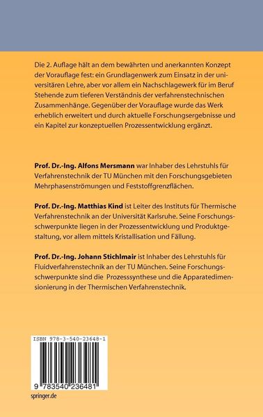 Produktbild: Thermische Verfahrenstechnik
