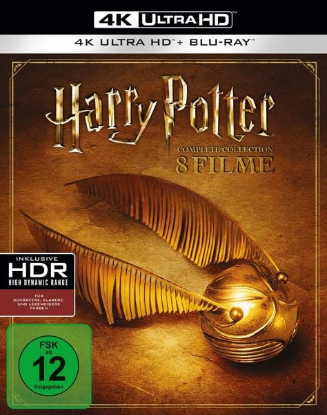 Harry Potter: The Complete Collection (8 4K Ultra HDs) (+ 8 Blu-rays 2D)