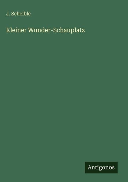 Produktbild: Kleiner Wunder-Schauplatz