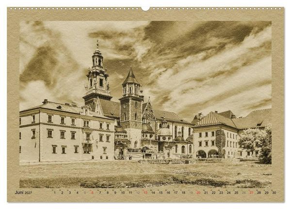 Produktbild: Polen &ndash; Ein Kalender im Zeitungsstil (Wandkalender 2027 DIN A2 quer), CALVENDO Monatskalender