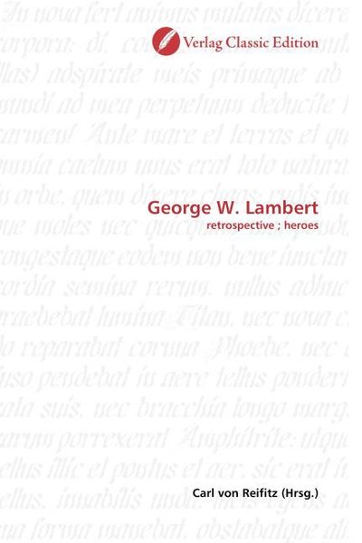 Produktbild: George W. Lambert