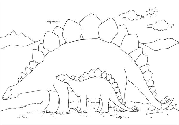 Produktbild: Mein sch&ouml;nstes Malbuch. Dinosaurier