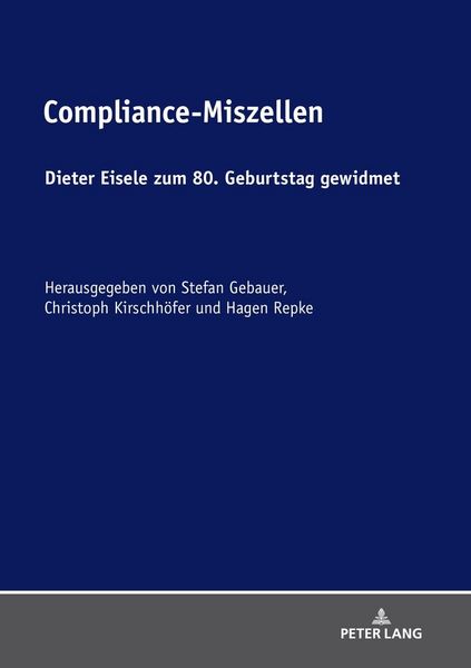 Produktbild: Compliance-Miszellen