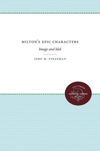 Produktbild: Milton's Epic Characters