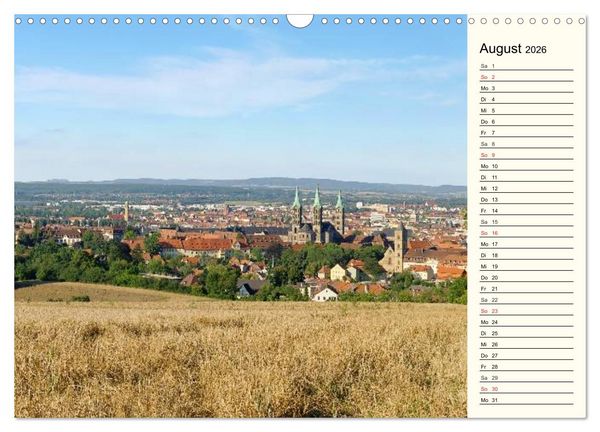 Produktbild: Bamberg und Fr&auml;nkische Schweiz (Wandkalender 2026 DIN A3 quer), CALVENDO Monatskalender
