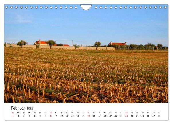 Produktbild: Jakobsweg - Camino Portugues Central (Wandkalender 2026 DIN A4 quer), CALVENDO Monatskalender