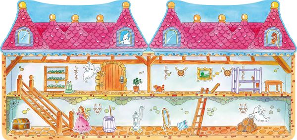 Produktbild: Prinzessinnenschloss - Stickern, Malen, Gestalten
