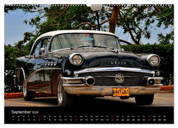 Produktbild: Cuba Cars (Wandkalender 2026 DIN A2 quer), CALVENDO Monatskalender