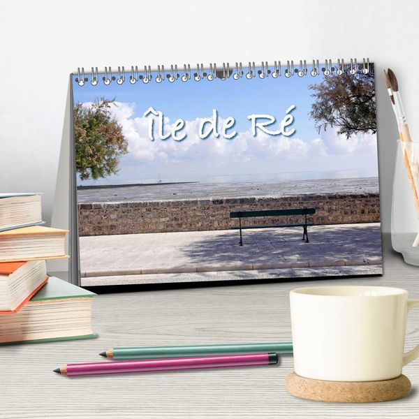 Produktbild: &Icirc;le de R&eacute; (Tischkalender 2026 DIN A5 quer), CALVENDO Monatskalender