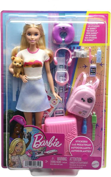 Barbie - Barbie Reise-Pupp