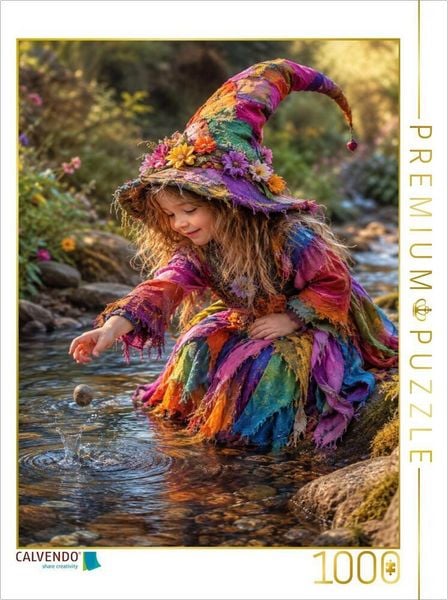 CALVENDO Puzzle Lieblinsplätzchen der kleinen Waldfee | 1000 Teile Lege-Größe 64 × 48 cm Foto-Puzzle für glückliche Stunden
