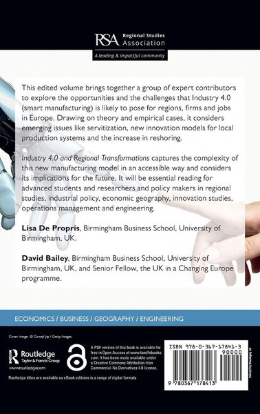 Produktbild: Industry 4.0 and Regional Transformations