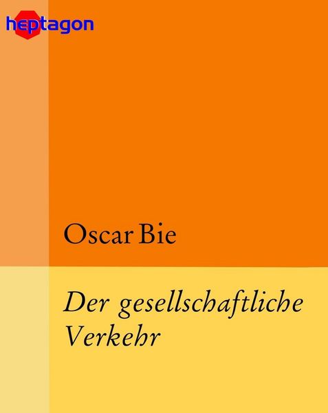 Produktbild: Der gesellschaftliche Verkehr