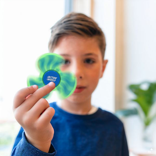 Produktbild: Adventure World Fidget Spinner Radierer