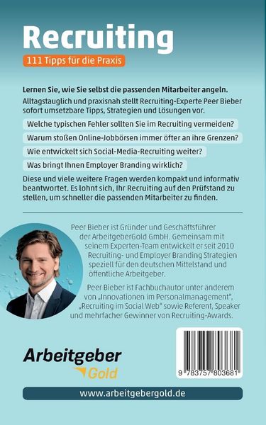 Produktbild: Recruiting: 111 Tipps f&uuml;r die Praxis