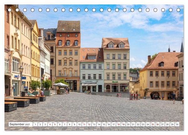 Produktbild: Wundersch&ouml;nes Ostdeutschland (Tischkalender 2027 DIN A5 quer), CALVENDO Monatskalender