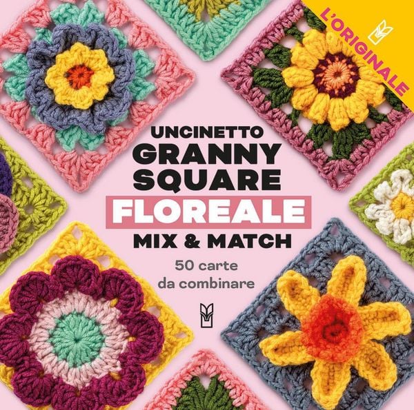 Produktbild: Uncinetto Granny Square floreale. Mix & match