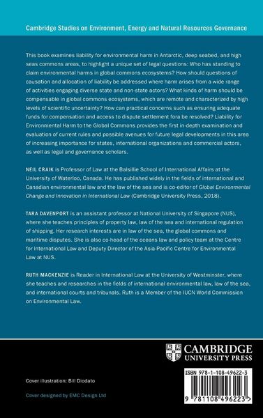 Produktbild: Liability for Environmental Harm to the Global Commons