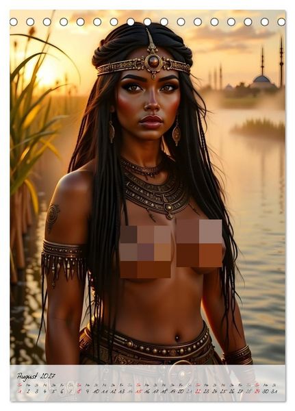 Produktbild: G&ouml;ttinnen der &Auml;gypter (Tischkalender 2027 DIN A5 hoch), CALVENDO Monatskalender