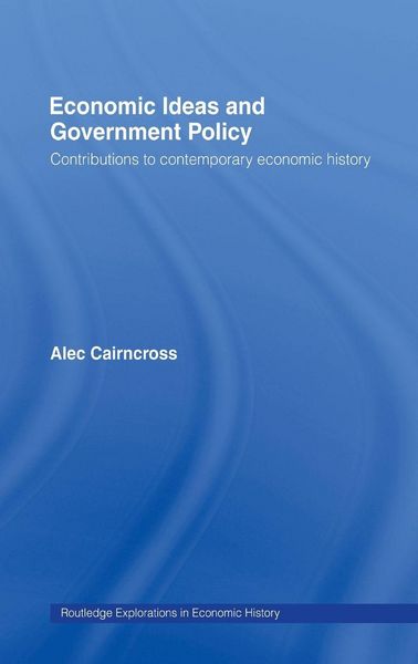 Produktbild: Economic Ideas and Government Policy