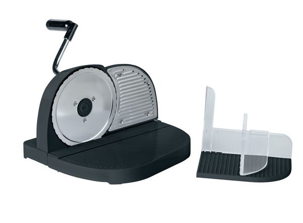 Produktbild: Brotschneidemaschine Schwarz, inkl. Restehalter