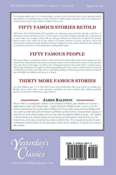 Produktbild: Fifty Famous People (Yesterday's Classics)